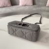 Best Replicas Bags - Replica Dior Small Caro Bag in Black Grained Calfskin Shop For Best Louis Vuitton LV Replica Bags With Cheap Price