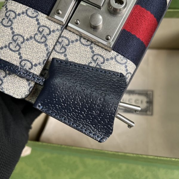 Replica Gucci Padlock GG Shoulder Bag in Black - Image 3