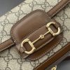 Best Replicas Bags - Replica Gucci Horsebit 1955 Shoulder Bag in Black Leather Shop For Best Louis Vuitton LV Replica Bags With Cheap Price