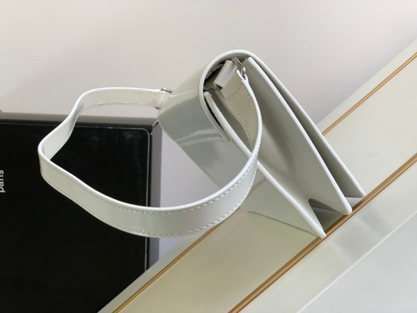 White Celine Triomphe Trapeze Calfskin Replica Bag - Image 6