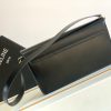 Best Replicas Bags - Celine Trapeze Triomphe Bag – Black Shiny Calfskin Replica Shop For Best Louis Vuitton LV Replica Bags With Cheap Price
