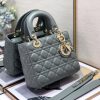 Best Replicas Bags - Replica Dior Lady Bag - Blue Patent Cannage Calfskin Shop For Best Louis Vuitton LV Replica Bags With Cheap Price