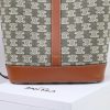 Best Replicas Bags - Celine Triomphe Medium Bucket Bag Replica Shop For Best Louis Vuitton LV Replica Bags With Cheap Price