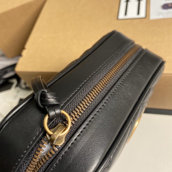 Gucci GG Marmont Mini Matelasse Replica Bag 448065 - Image 9