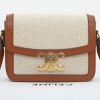 Best Replicas Bags - Celine Teen Triomphe Replica Bag - Textile & Calfskin Shop For Best Louis Vuitton LV Replica Bags With Cheap Price
