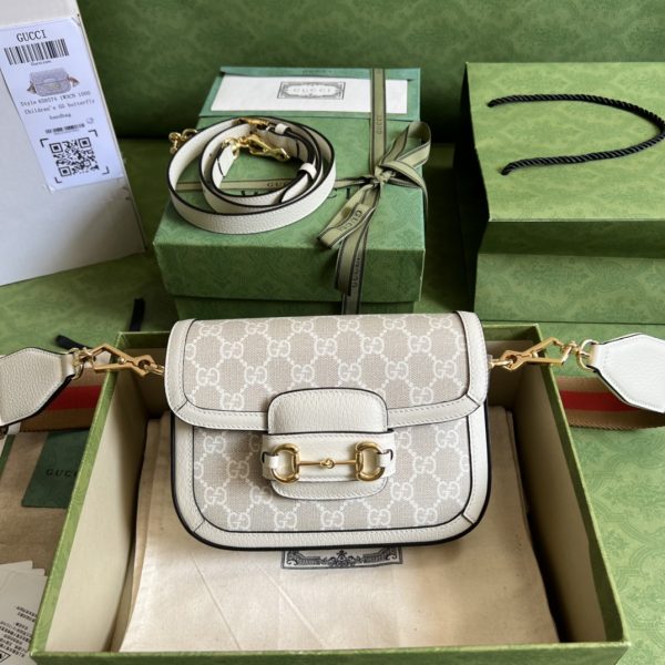 Replica Gucci Horsebit 1955 GG Mini Bag - Timeless Elegance