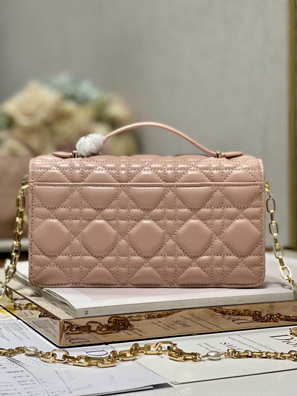 Replica Dior Miss Mini Rose Des Vents Lambskin Bag S0980Onmj_M49P - Image 6
