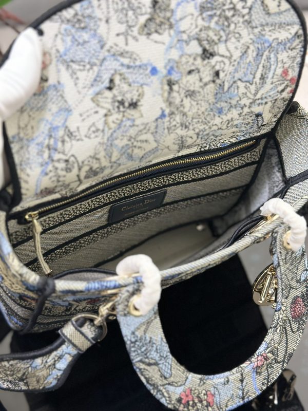 Replica Dior Medium Lady D-Lite Bag M0565Orzi_M49E - Image 3