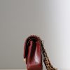 Best Replicas Bags - Replica Chanel CF 25 Red Classic Flap Bag Shop For Best Louis Vuitton LV Replica Bags With Cheap Price