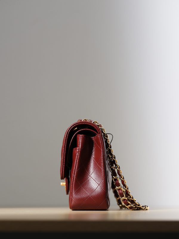 Replica Chanel CF 25 Red Classic Flap Bag - Image 6