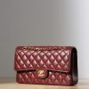 Best Replicas Bags - Replica Chanel CF 25 Red Classic Flap Bag Shop For Best Louis Vuitton LV Replica Bags With Cheap Price