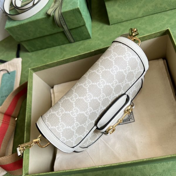 Replica Gucci Horsebit 1955 GG Mini Bag - Timeless Elegance - Image 2