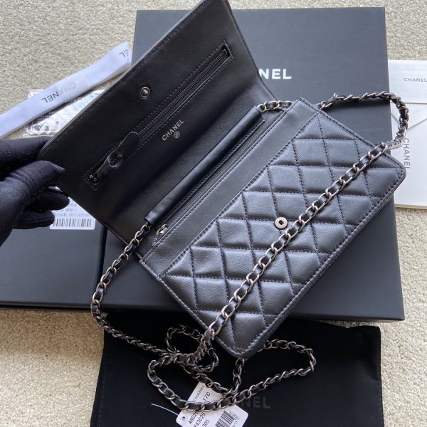 Chanel Replica Chain Wallet Crossbody Bag A80287 - Image 4