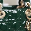 Best Replicas Bags - Replica Dior Mini Lady Dior Bag - Emerald Green Patent Calfskin Shop For Best Louis Vuitton LV Replica Bags With Cheap Price