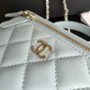 Best Replicas Bags - Chanel 22 Cyanine Replica Handbag Ap2199 - Stylish & Elegant Shop For Best Louis Vuitton LV Replica Bags With Cheap Price