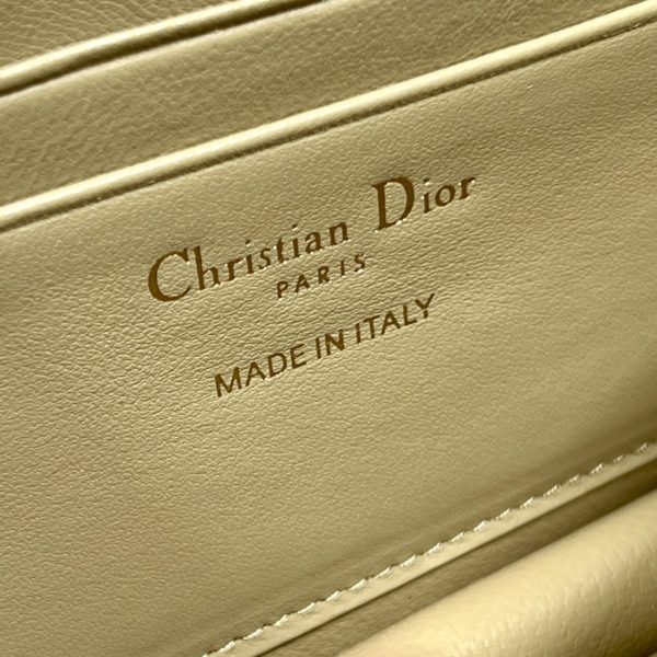 Dior Miss Mini Replica Bag in Apricot Lambskin Cannage - Image 2