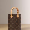 Best Replicas Bags - Replica Louis Vuitton Petit Sac Plat M81295 Crossbody Bag Shop For Best Louis Vuitton LV Replica Bags With Cheap Price