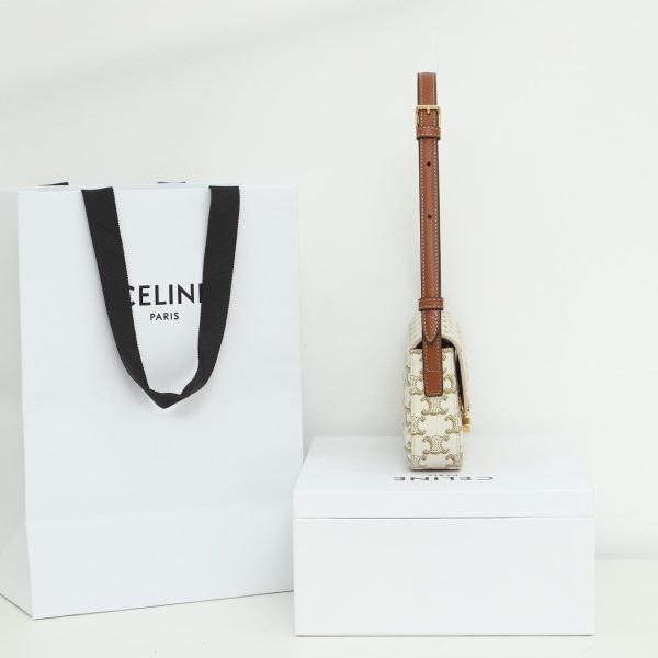 Replica Celine Triomphe Classique Shoulder Bag - Image 9