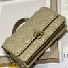 Best Replicas Bags - Dior Miss Mini Replica Bag in Apricot Lambskin Cannage Shop For Best Louis Vuitton LV Replica Bags With Cheap Price