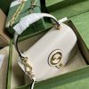 Best Replicas Bags - White Gucci Blondie Top-Handle Replica Bag - Style 735101 Shop For Best Louis Vuitton LV Replica Bags With Cheap Price