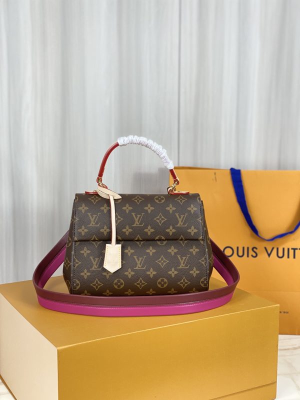Luxe Replica LV Monogram Cluny MM Bag M42735