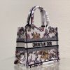Best Replicas Bags - Dior Book Tote Replica - White Jardin Botanique Embroidery Shop For Best Louis Vuitton LV Replica Bags With Cheap Price