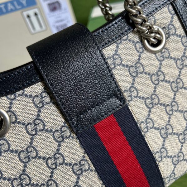 Replica Gucci GG Supreme Padlock Top Handle Bag - Image 5