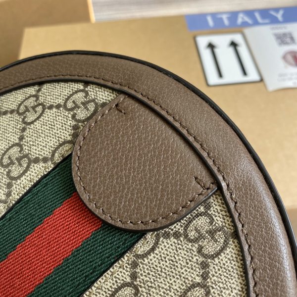 Replica Gucci Ophidia Mini GG Round Shoulder Bag - Image 8