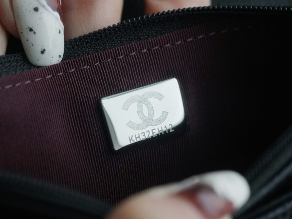 Chanel Replica Wallet on Chain in Black - Image 3