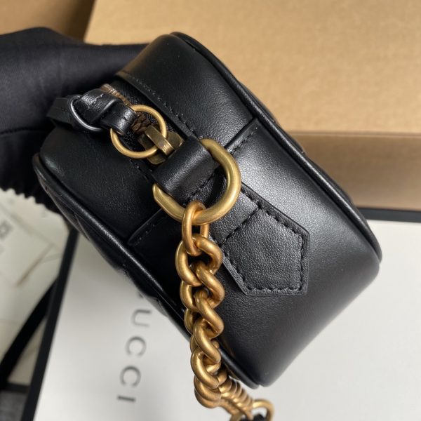 Gucci GG Marmont Mini Matelasse Replica Bag 448065 - Image 7