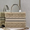Best Replicas Bags - Replica Dior Book Tote Medium Beige Shearling M1295Zmbu_M918 Shop For Best Louis Vuitton LV Replica Bags With Cheap Price