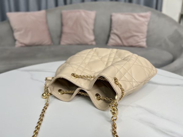 Replica Dior Ammi Bag in Sand Pink Lambskin M22566FBE_M84P - Image 5