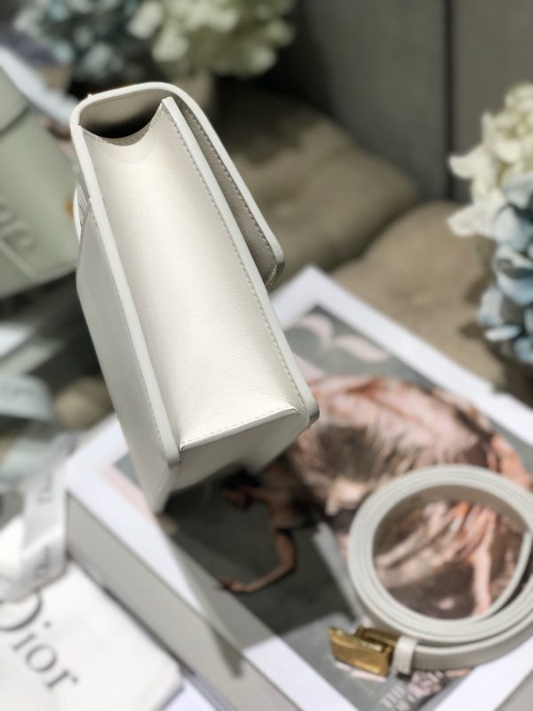 Replica Dior 30 Montaigne Bag in Latte Box Calfskin - Image 8