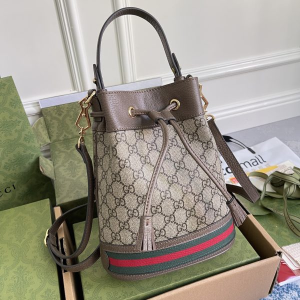 Replica Gucci Ophidia GG Small Bucket Bag 550621 - Image 7
