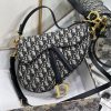 Best Replicas Bags - Replica Dior Saddle Bag Blue Oblique Embroidery M0446Criw M928 Shop For Best Louis Vuitton LV Replica Bags With Cheap Price
