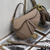 Best Replicas Bags - Replica Dior Saddle Bag in Sand Pink Calfskin - M0455Cbaa_M84P Shop For Best Louis Vuitton LV Replica Bags With Cheap Price