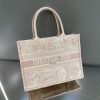 Best Replicas Bags - Replica Dior Pink Book Tote w/ Toile De Jouy Embroidery M1296Ztdt_M956 Shop For Best Louis Vuitton LV Replica Bags With Cheap Price