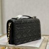 Best Replicas Bags - Replica Dior Miss Mini Bag Black Lambskin Cannage Design Shop For Best Louis Vuitton LV Replica Bags With Cheap Price