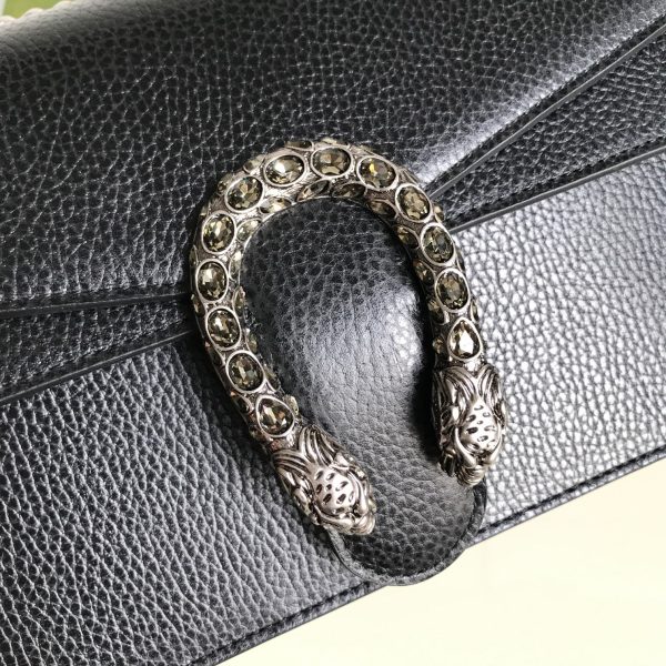 Replica Gucci Dionysus Small Black Shoulder Bag - Image 6