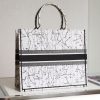 Best Replicas Bags - Replica Dior Pink Toile De Jouy Embroidered Book Tote Bag Shop For Best Louis Vuitton LV Replica Bags With Cheap Price