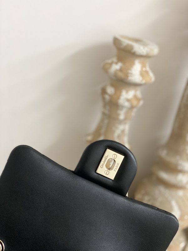 Chanel CF Mini 1786 Black Replica Handbag - Image 6