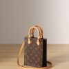 Best Replicas Bags - Replica Louis Vuitton Petit Sac Plat M81295 Crossbody Bag Shop For Best Louis Vuitton LV Replica Bags With Cheap Price