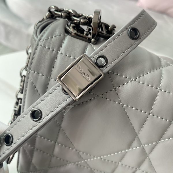 Replica Dior Caro Medium Bag Black Gold Hardware - Image 3