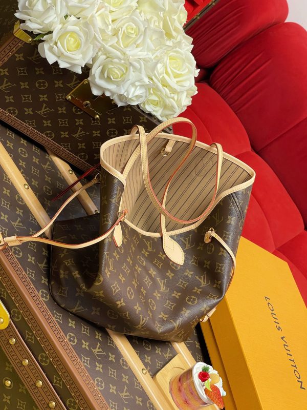 LV Monogram Neverfull Tote PM/MM/GM Replica M40995 - Image 3