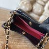 Best Replicas Bags - Replica Chanel CF Mini 3710 Black Leather Bag Shop For Best Louis Vuitton LV Replica Bags With Cheap Price