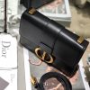 Best Replicas Bags - Replica Dior 30 Montaigne Black Box Calfskin Bag M9203Umos_M911 Shop For Best Louis Vuitton LV Replica Bags With Cheap Price
