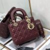 Best Replicas Bags - Replica Dior Lady Bag Cherry Red Patent Calfskin M0565Owcb_M323 Shop For Best Louis Vuitton LV Replica Bags With Cheap Price