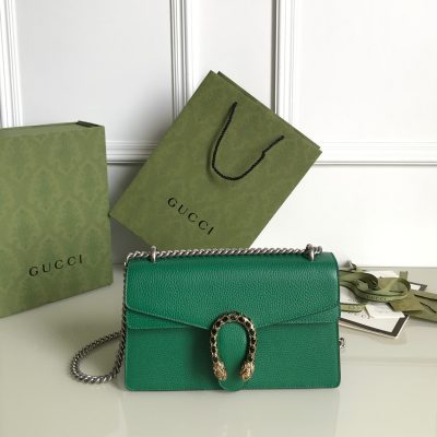 Replica Gucci Dionysus Small Forest Green Shoulder Bag 400249