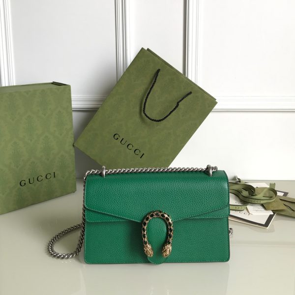 Replica Gucci Dionysus Small Forest Green Shoulder Bag 400249