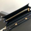 Best Replicas Bags - Celine Trapeze Triomphe Bag – Black Shiny Calfskin Replica Shop For Best Louis Vuitton LV Replica Bags With Cheap Price